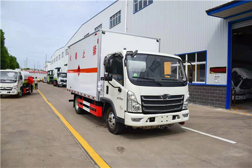 福田時代4.2米危險品廂式現(xiàn)車2臺可出爆破，氣體，液體，腐蝕，雜項(xiàng)