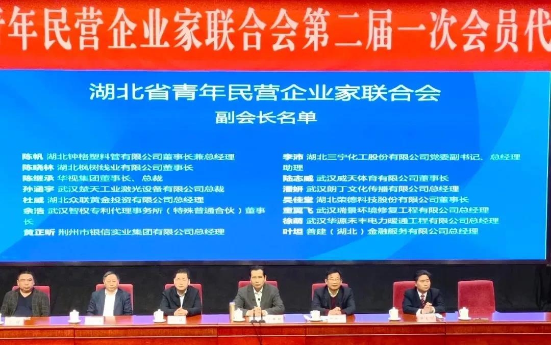深度報道：湖北省政協(xié)委員、省工商聯(lián)副會長程力集團總經(jīng)理程阿羅當選省青企聯(lián)會長