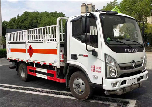 福田奧鈴5米2國六氣瓶運(yùn)輸車