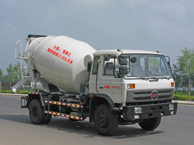 東風(fēng)153混凝土攪拌運(yùn)輸車(chē)6立方