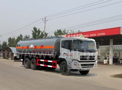 東風(fēng)天龍后八輪腐蝕性物品罐式運(yùn)輸車（國四）
