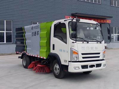 國(guó)五程力威牌1.5方水/4方塵掃路車